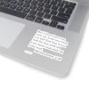 Deuteronomy 4:29 - Kiss-Cut Stickers - Image 10